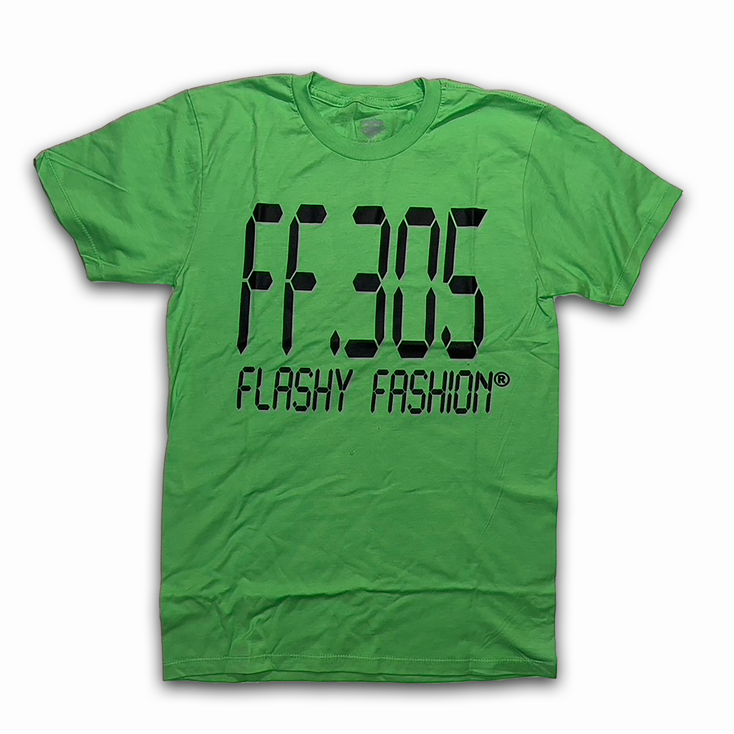 FF305 Digital Lime Green T-shirt