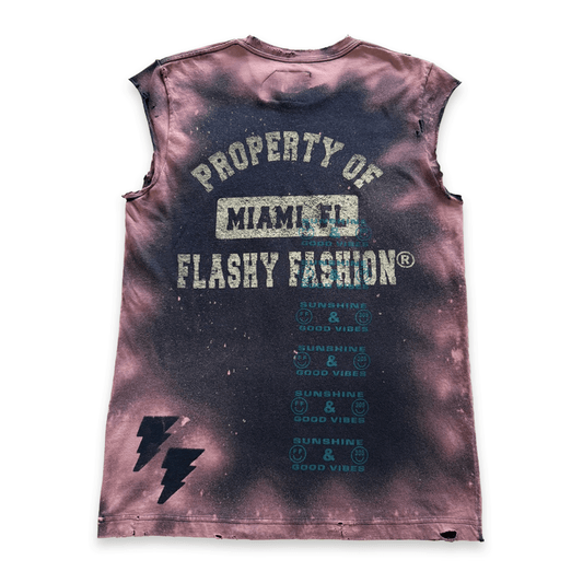 Flashy Lab: Sunshine & Good Vibes Chaos Muscle Tee SLE