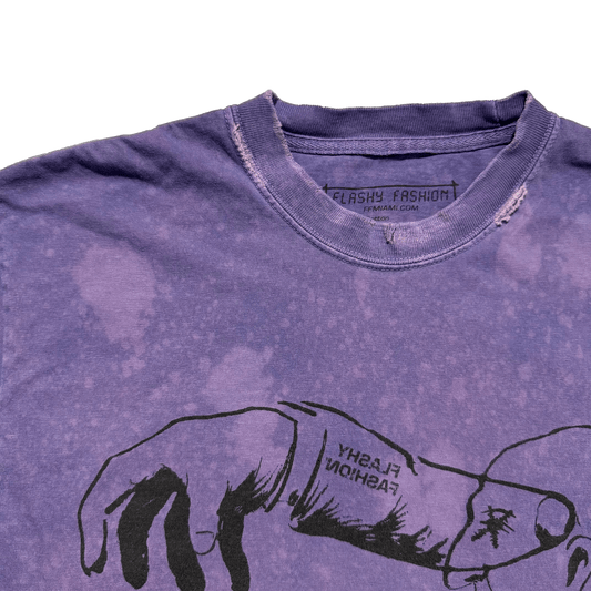 WTC?! Faded Purple Rain T-Shirt