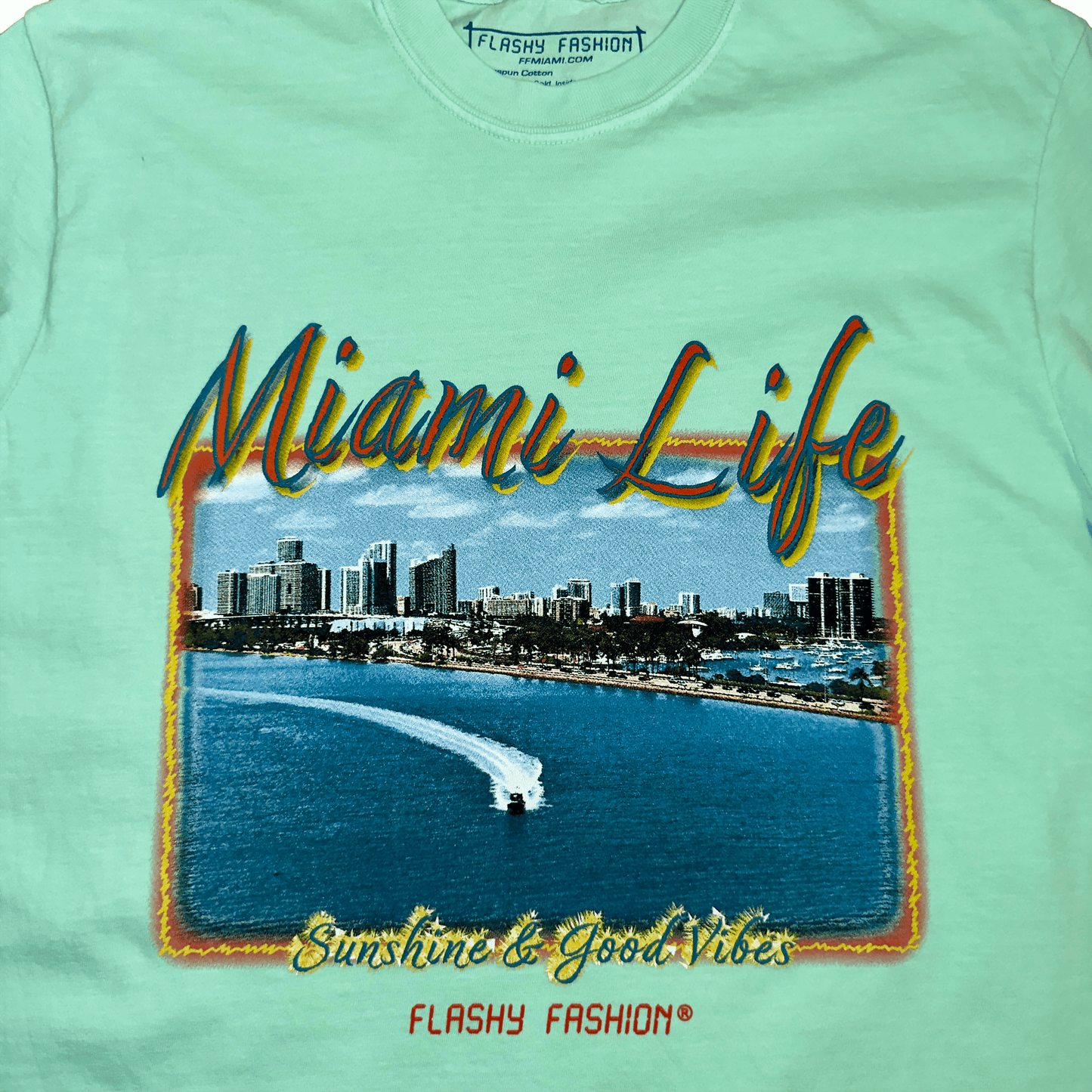 Miami Life: Sea Turtle Green Premium T-Shirt