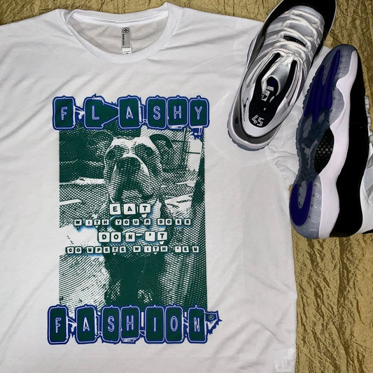 "Eat With Your Dogs...." T-Shirt