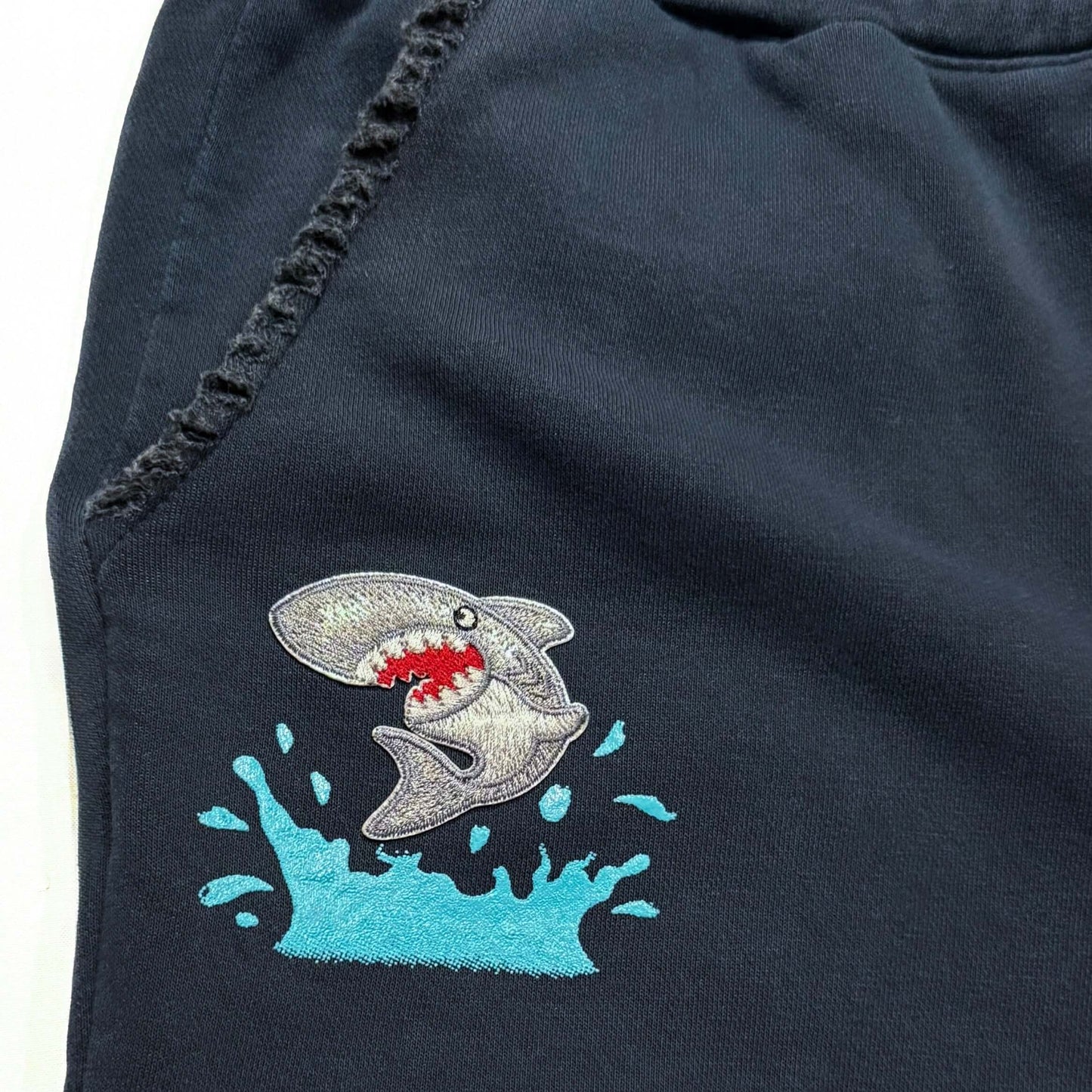 Shark Frenzy Fleece Shorts