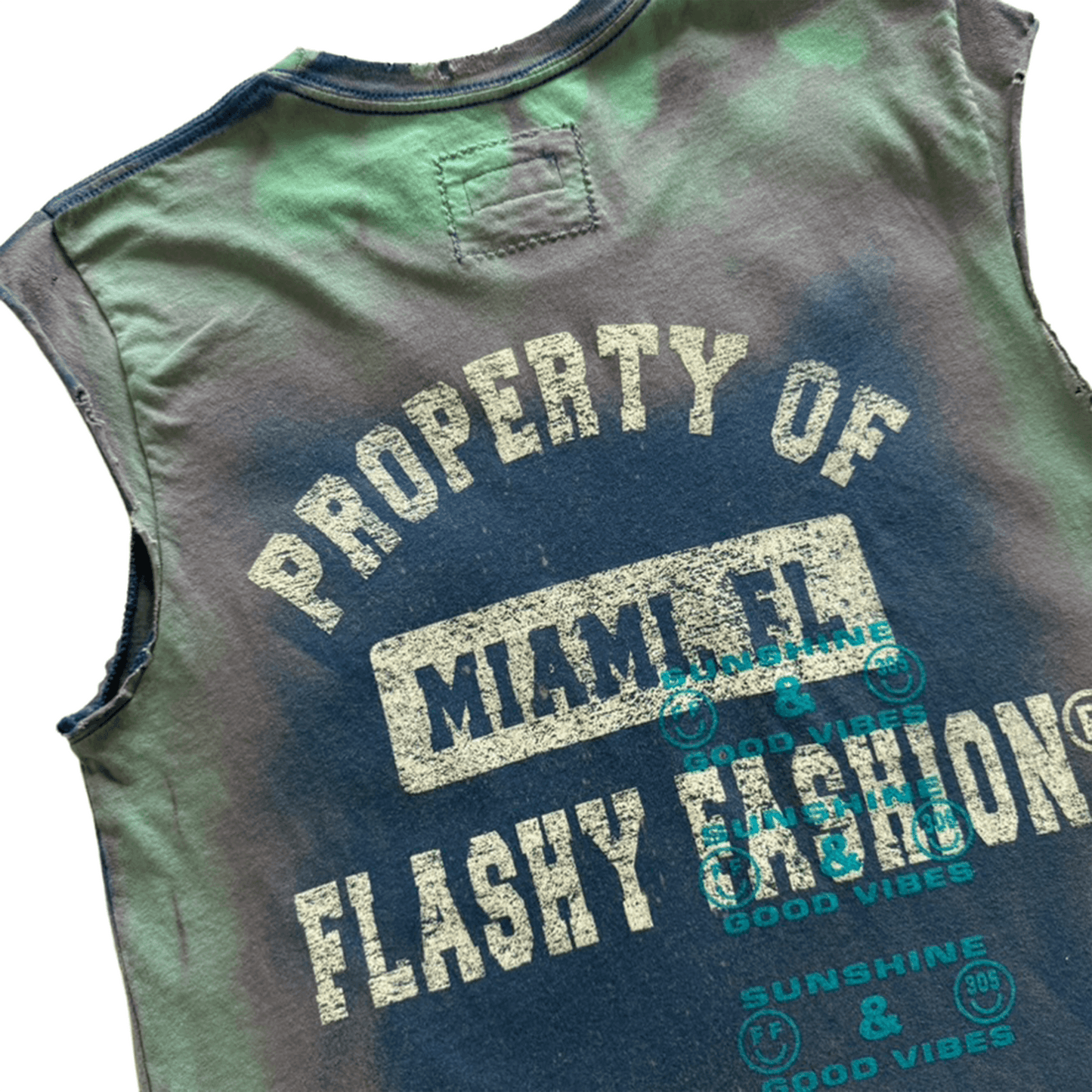 Flashy Lab: Sunshine & Good Vibes Chaos Muscle Tee
