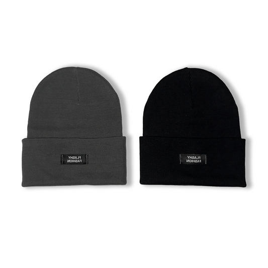 Got My Eyes On You Raw Patch Beanie