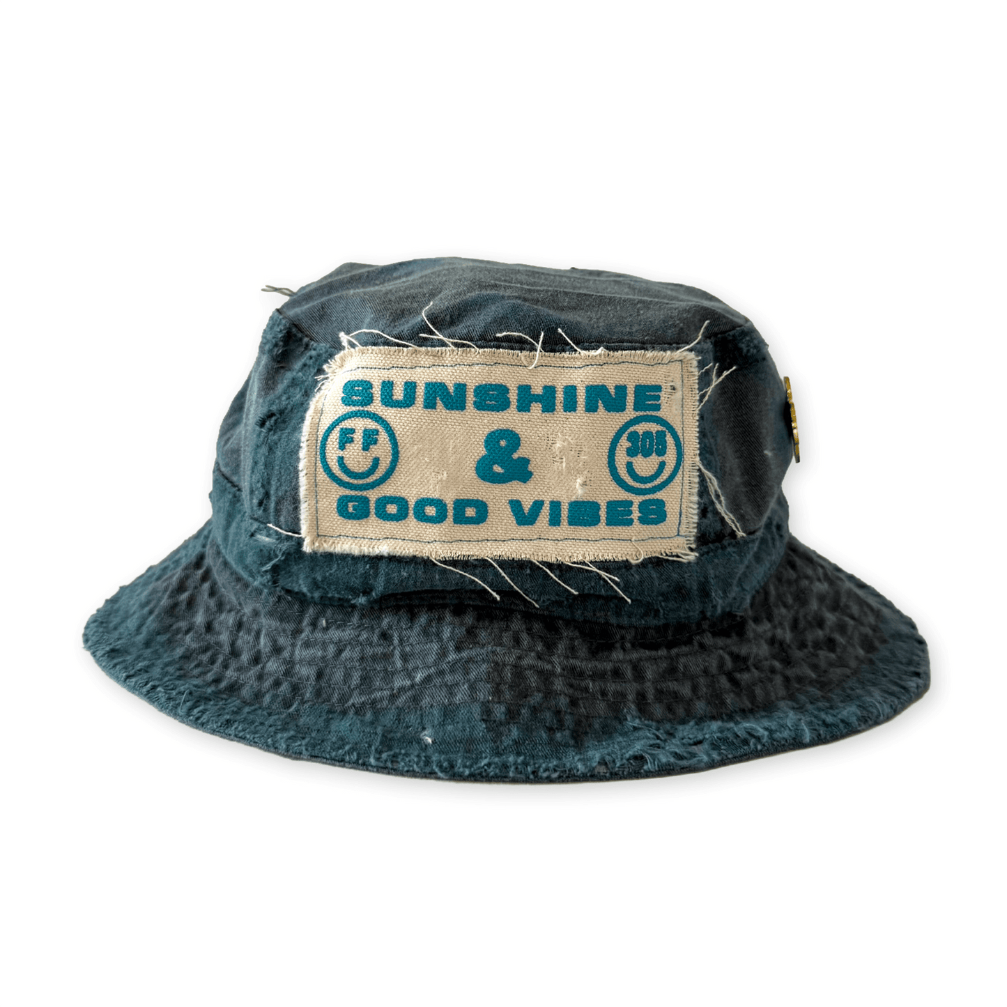 FF305 Archive: Reconstructed - Sunshine & Good Vibes Patch Bucket Hat