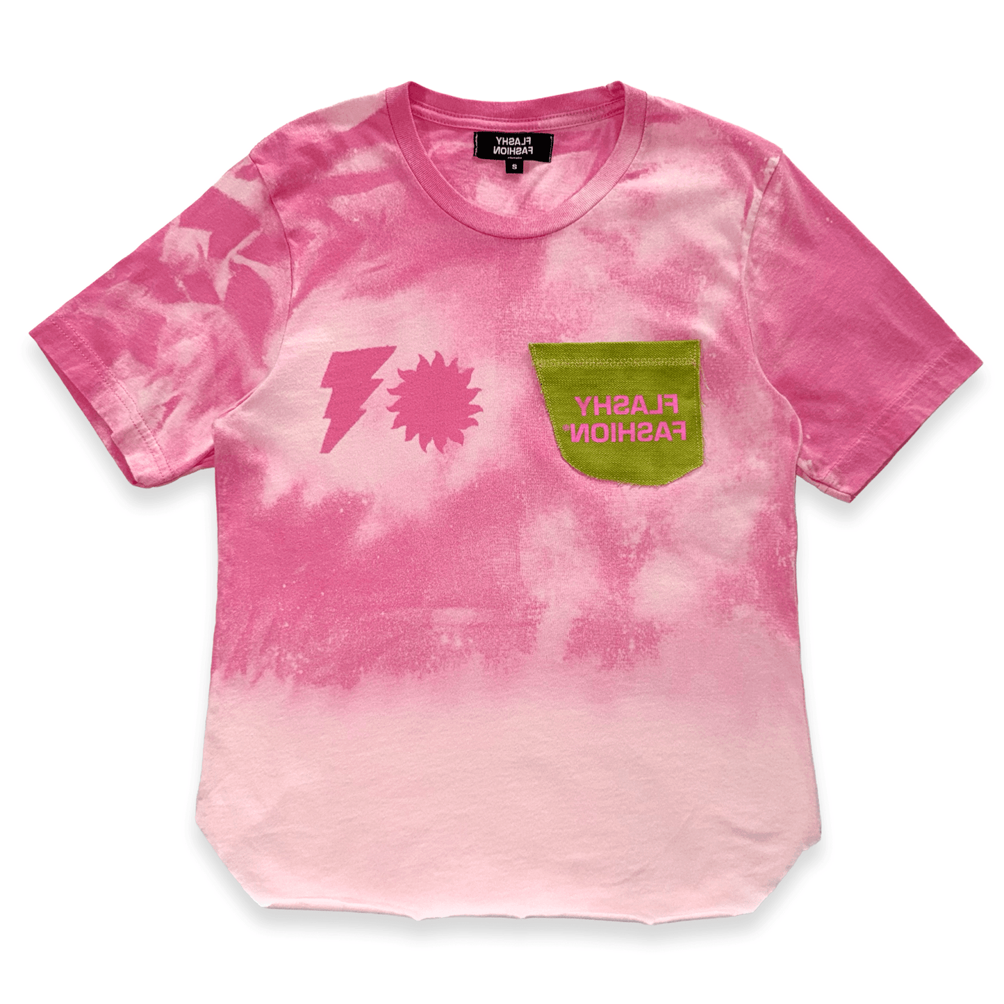 Flashy Lab 001: Pink Lily Ladies’ Crop Tee