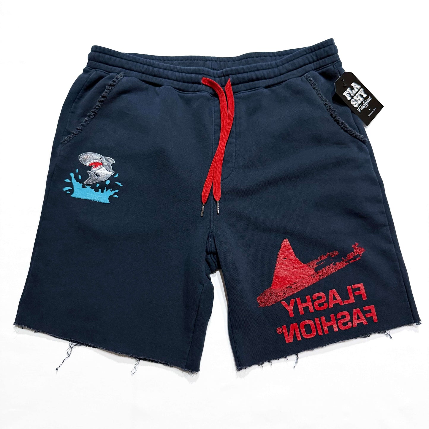 Shark Frenzy Fleece Shorts