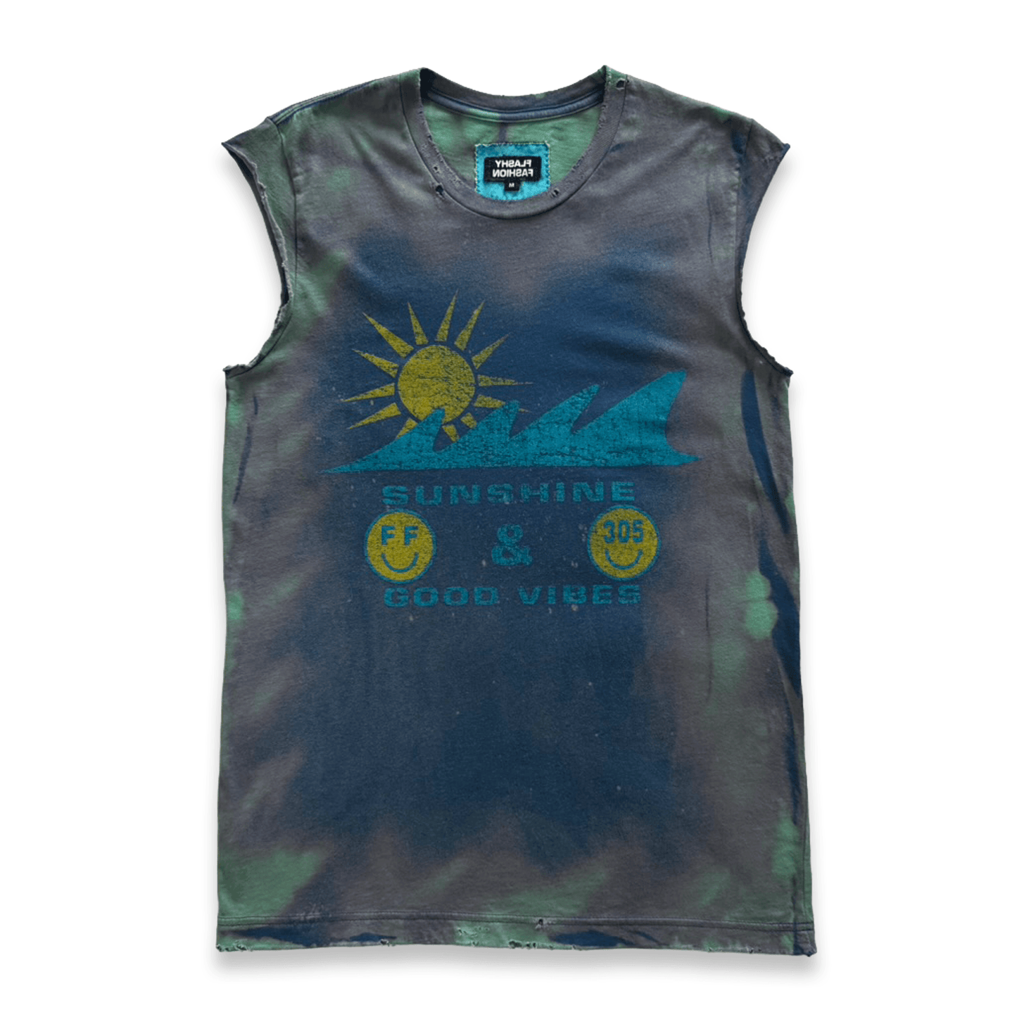 Flashy Lab: Sunshine & Good Vibes Chaos Muscle Tee