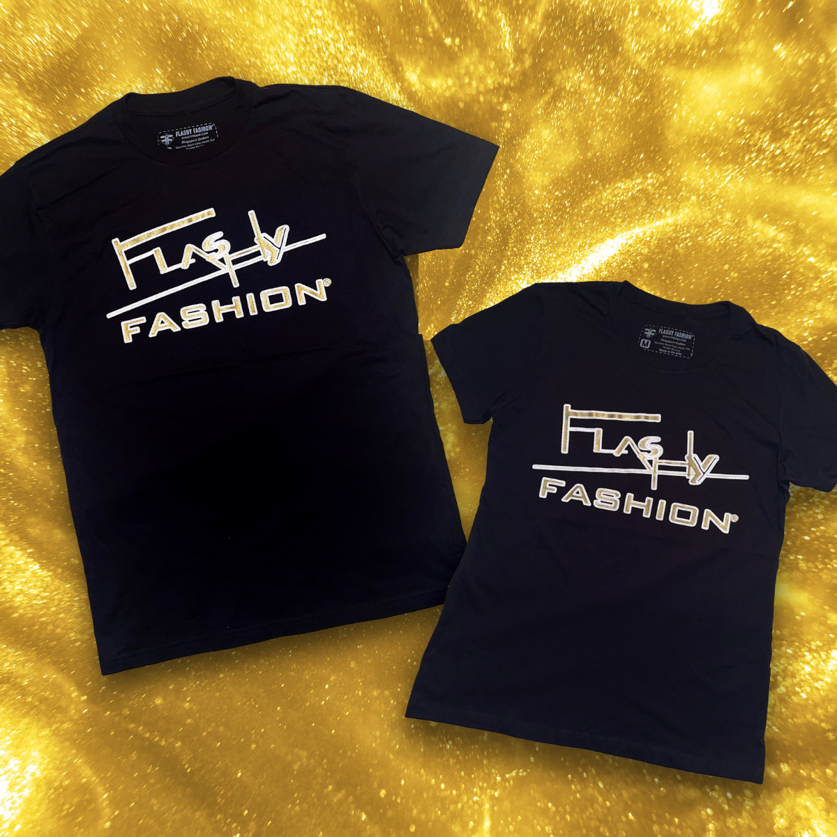 Metallic Gold Signature T-Shirt