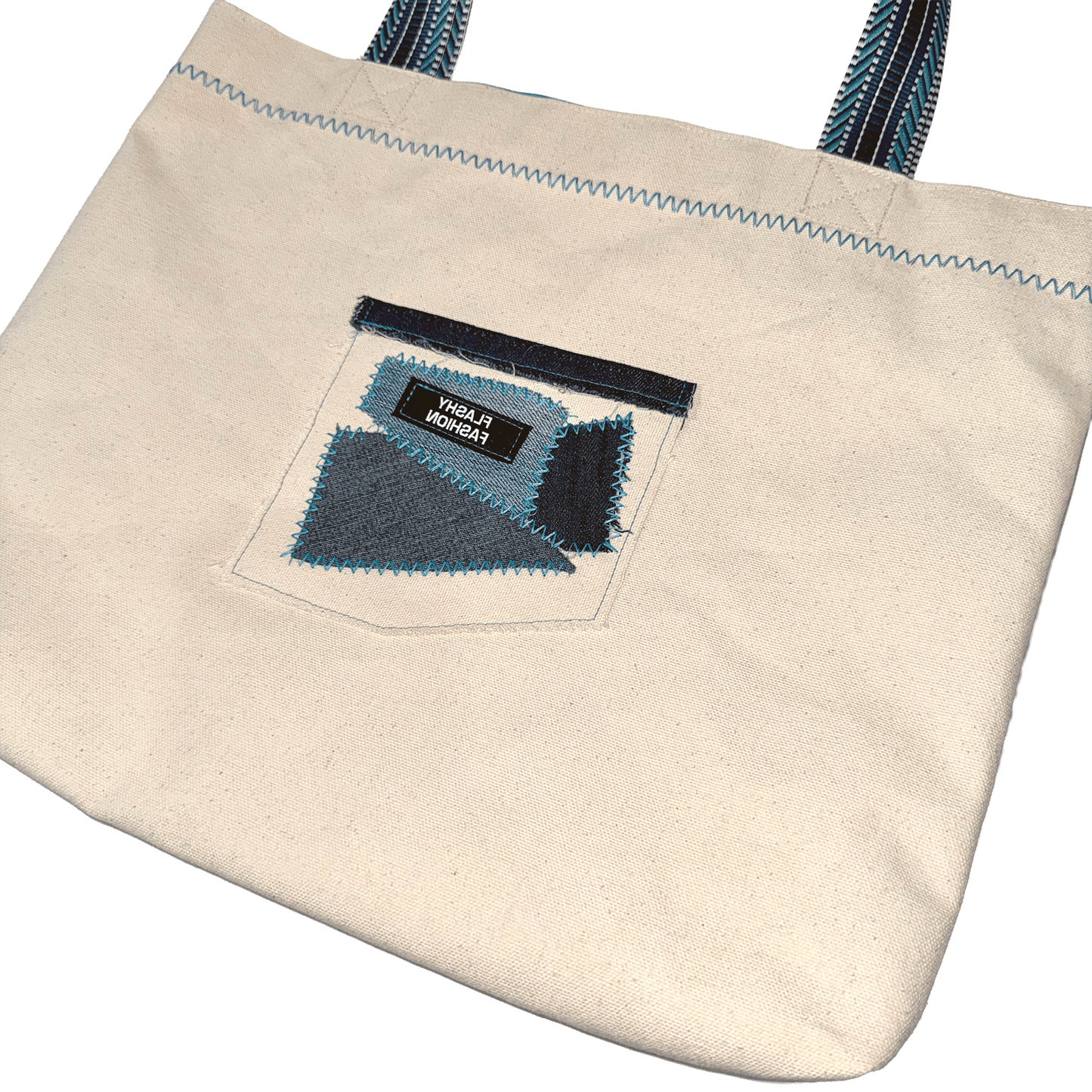 Flashy Lab: Tourist Tote 001 - Sunshine & Good Vibes