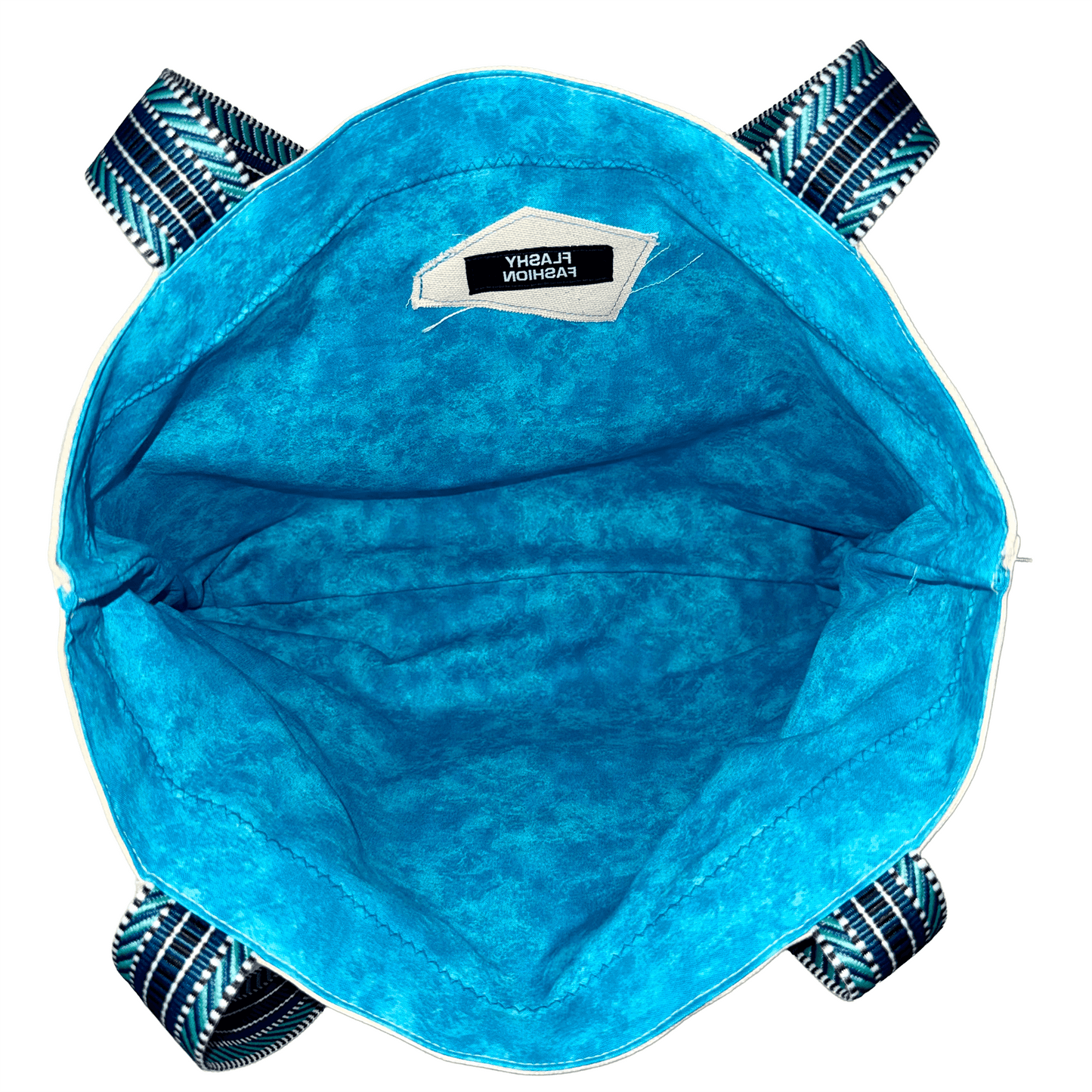 Flashy Lab: Tourist Tote 001 - Sunshine & Good Vibes