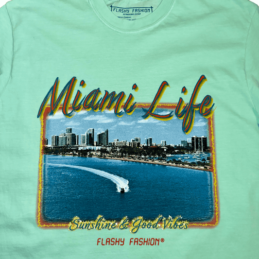 Miami Life: Sea Turtle Green Premium T-Shirt