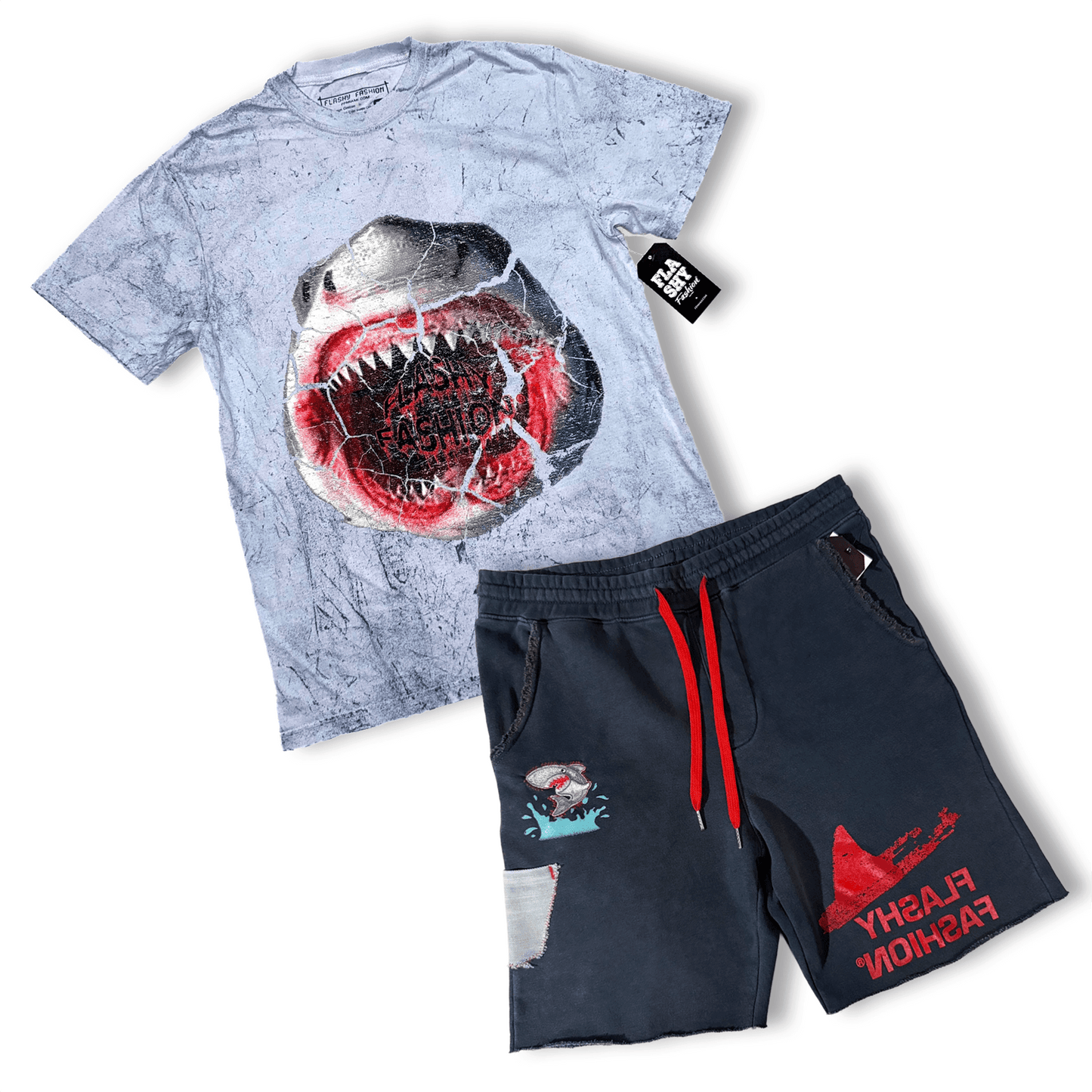 FF305 Archive: Shark Frenzy Premium T-Shirt