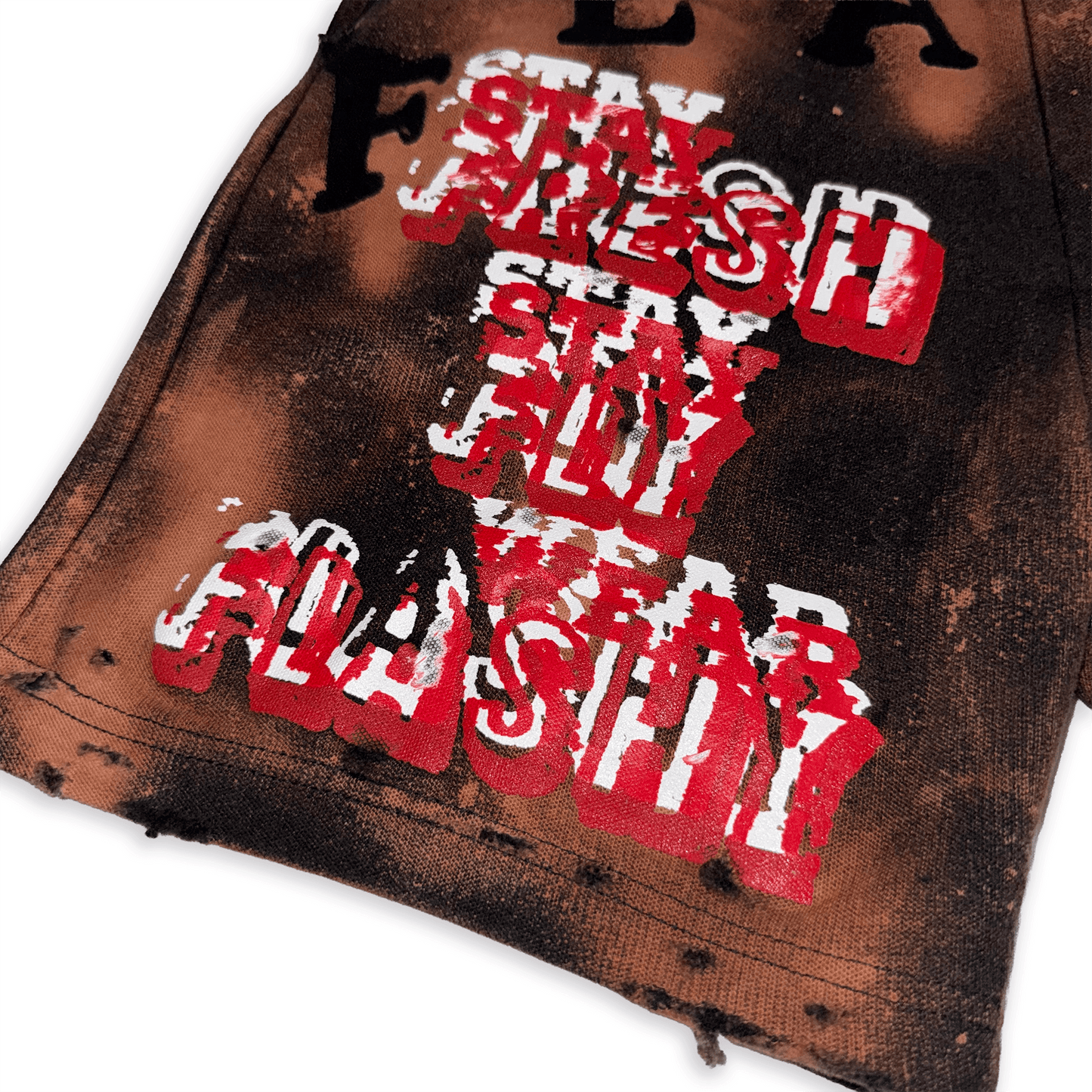 Flashy Lab: In the Wild Reconstructed Gym Shorts