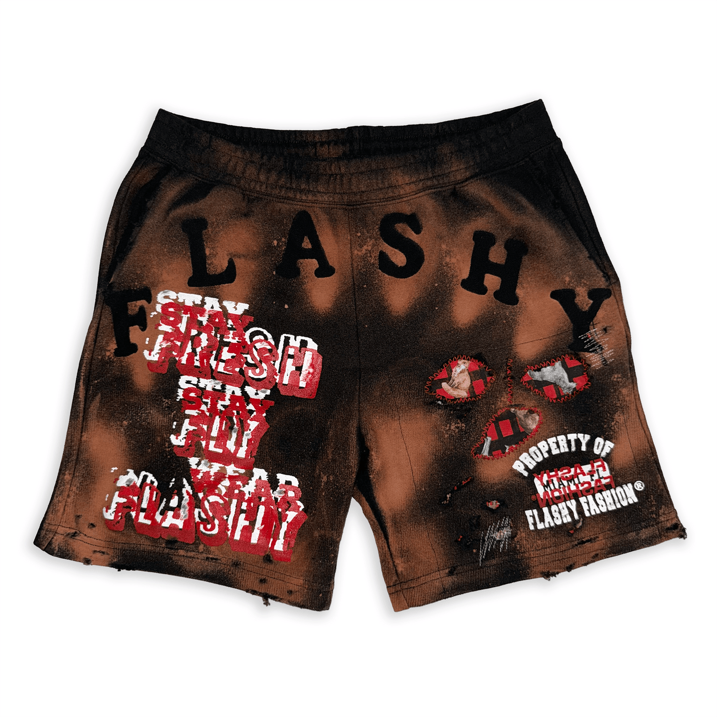 Flashy Lab: In the Wild Reconstructed Gym Shorts
