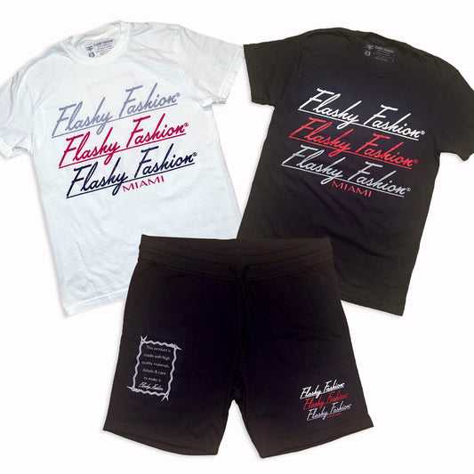 Sign on the Line Trio "Bred" T-Shirt & Shorts