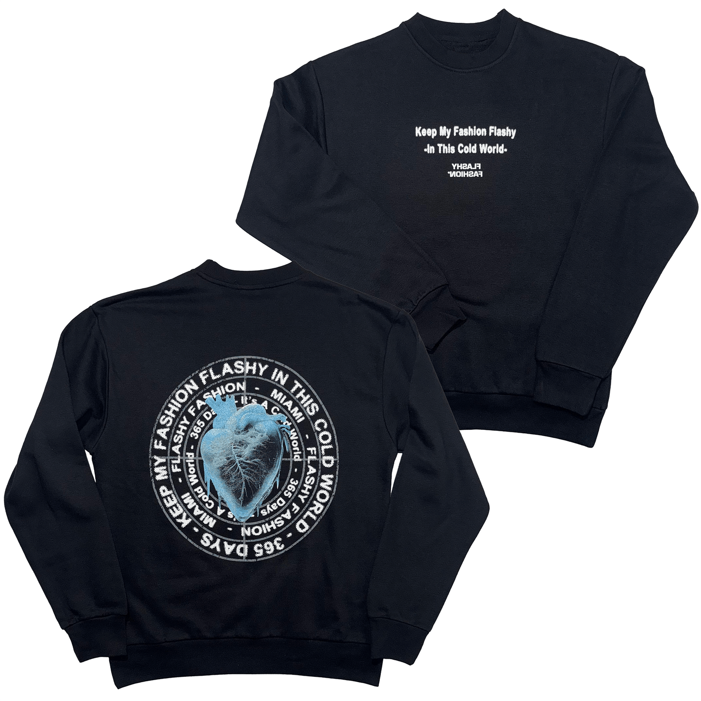 Cold World Frozen Heart Sweatshirt