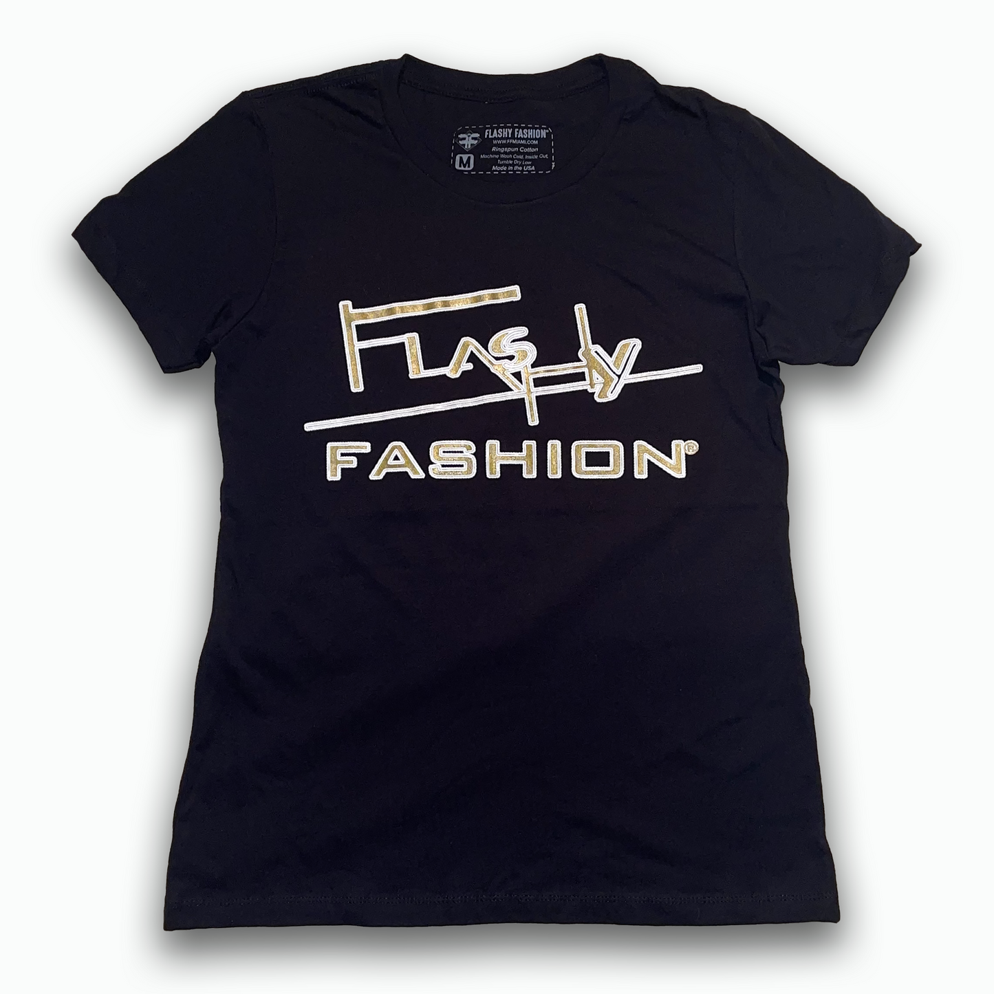 Metallic Gold Signature T-Shirt