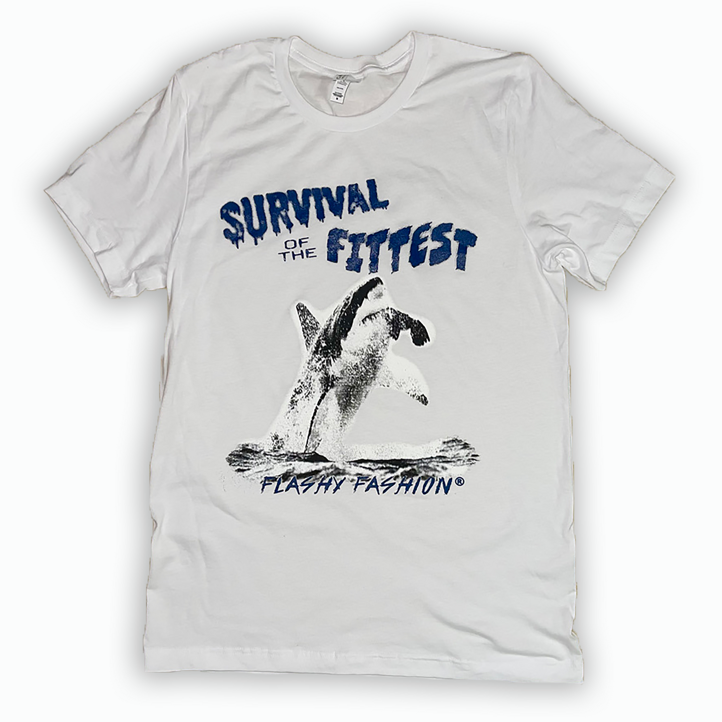 "Survival of the Fittest" Navy T-Shirt